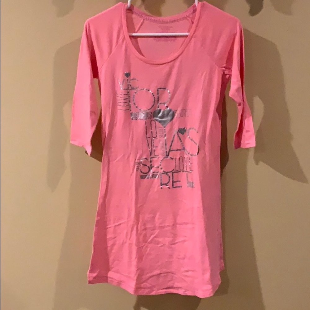 Victoria’s Secret 3/4 sleeve t-shirt gown